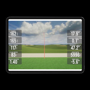 On Par Golf Simulator Kit | Flightscope MEVO+ 2023 | Komplettes Luxus Mach-es-selbst Paket