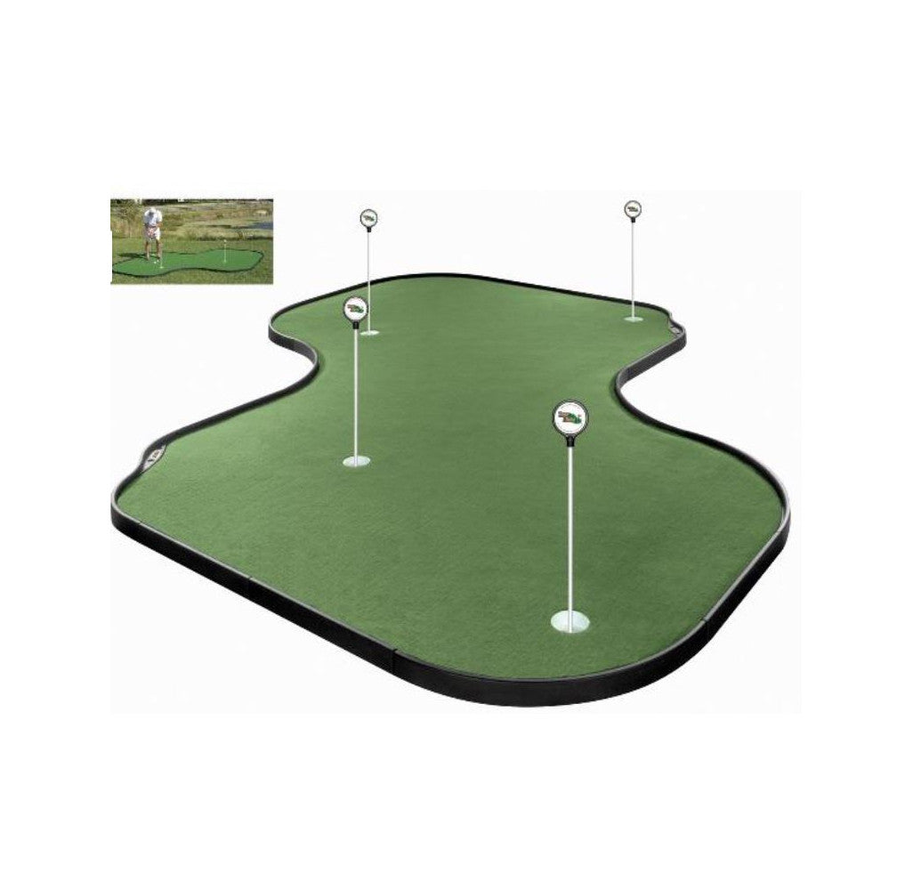 Luxus-Putting-Green mit 37 Paneelen - Professioneller Golfsport Zuhause